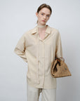 Vintage Draped Collar Shirt - UNIQUE ATTRACTION