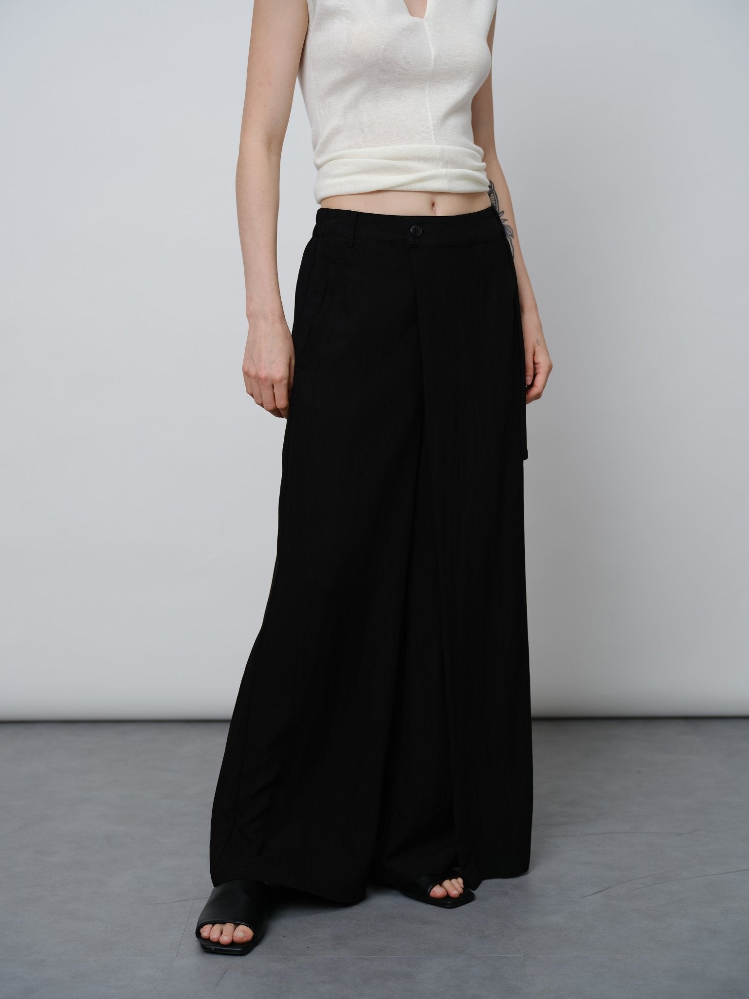 Wide - Leg Trousers - UNIQUE ATTRACTION