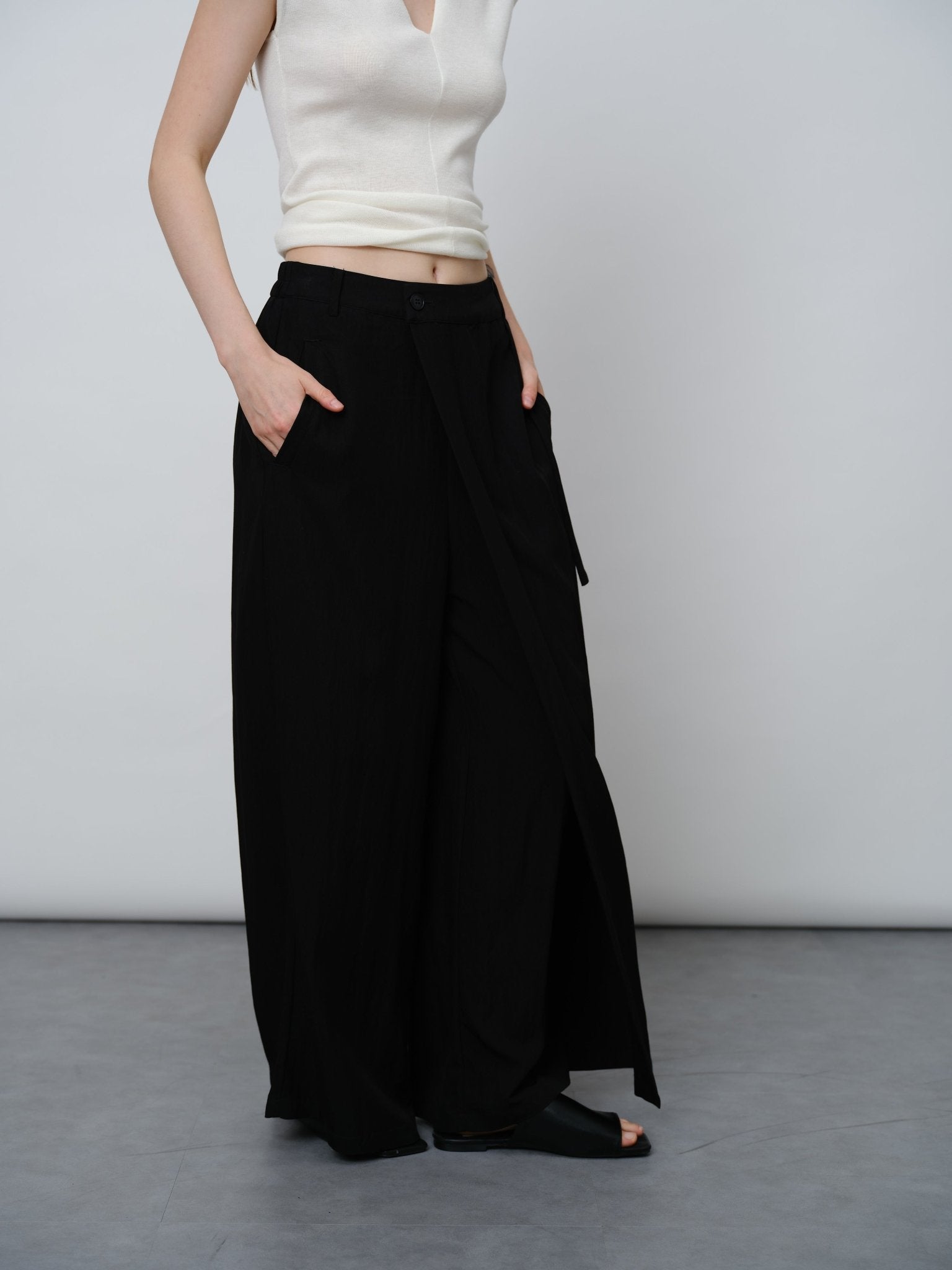 Wide - Leg Trousers - UNIQUE ATTRACTION
