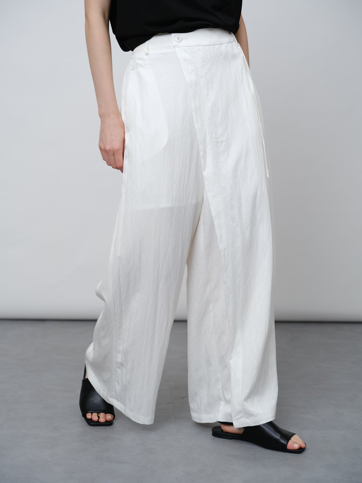 Wide - Leg Trousers - UNIQUE ATTRACTION