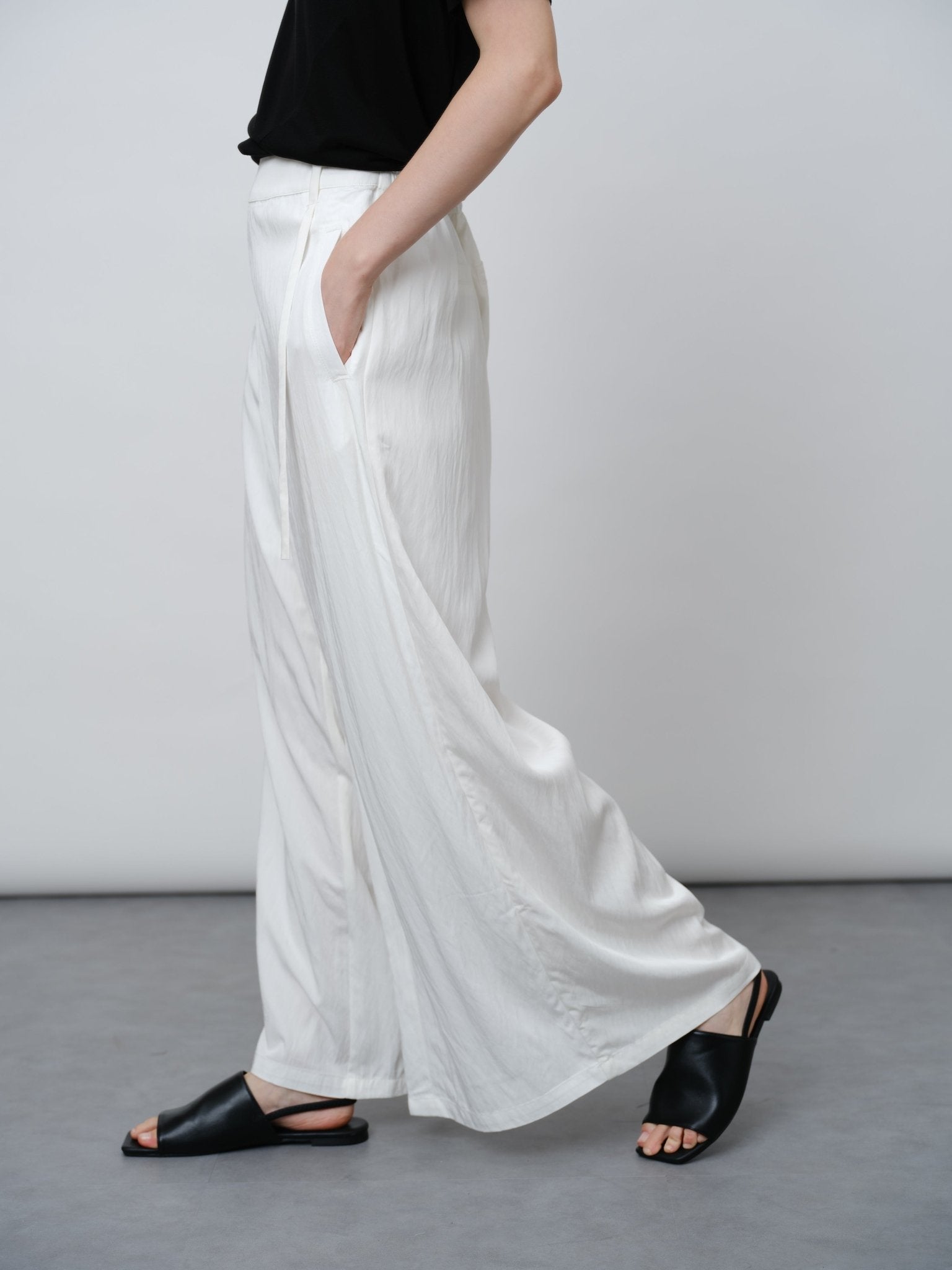 Wide - Leg Trousers - UNIQUE ATTRACTION