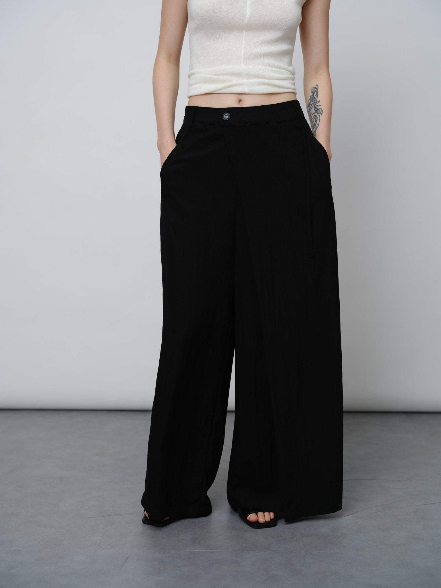 Wide - Leg Trousers - UNIQUE ATTRACTION