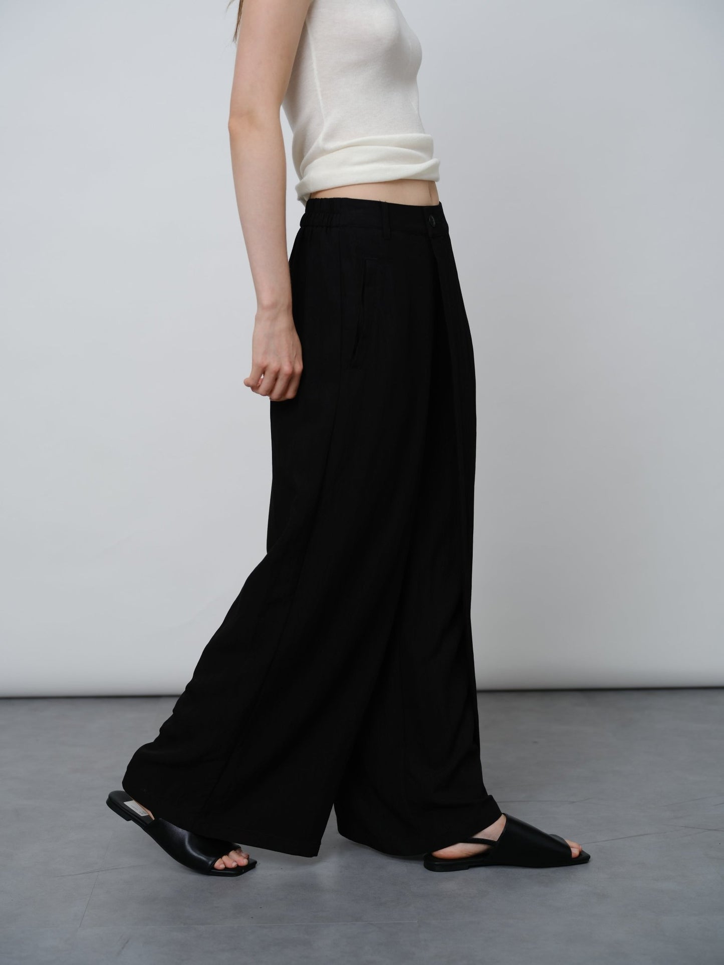 Wide - Leg Trousers - UNIQUE ATTRACTION