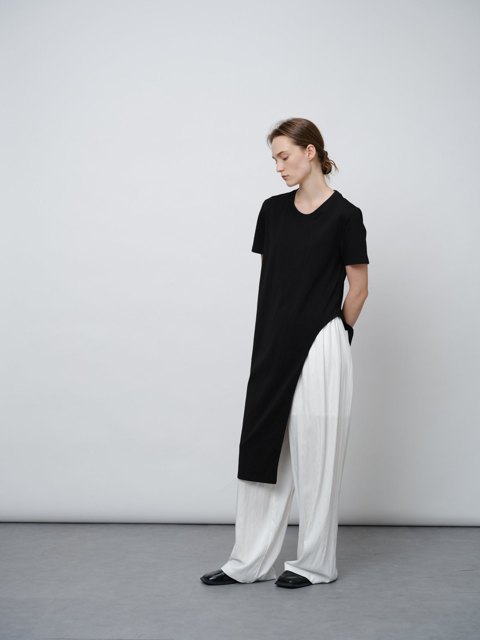 Women's Linen Wide - Leg Pants - UNIQUE ATTRACTION