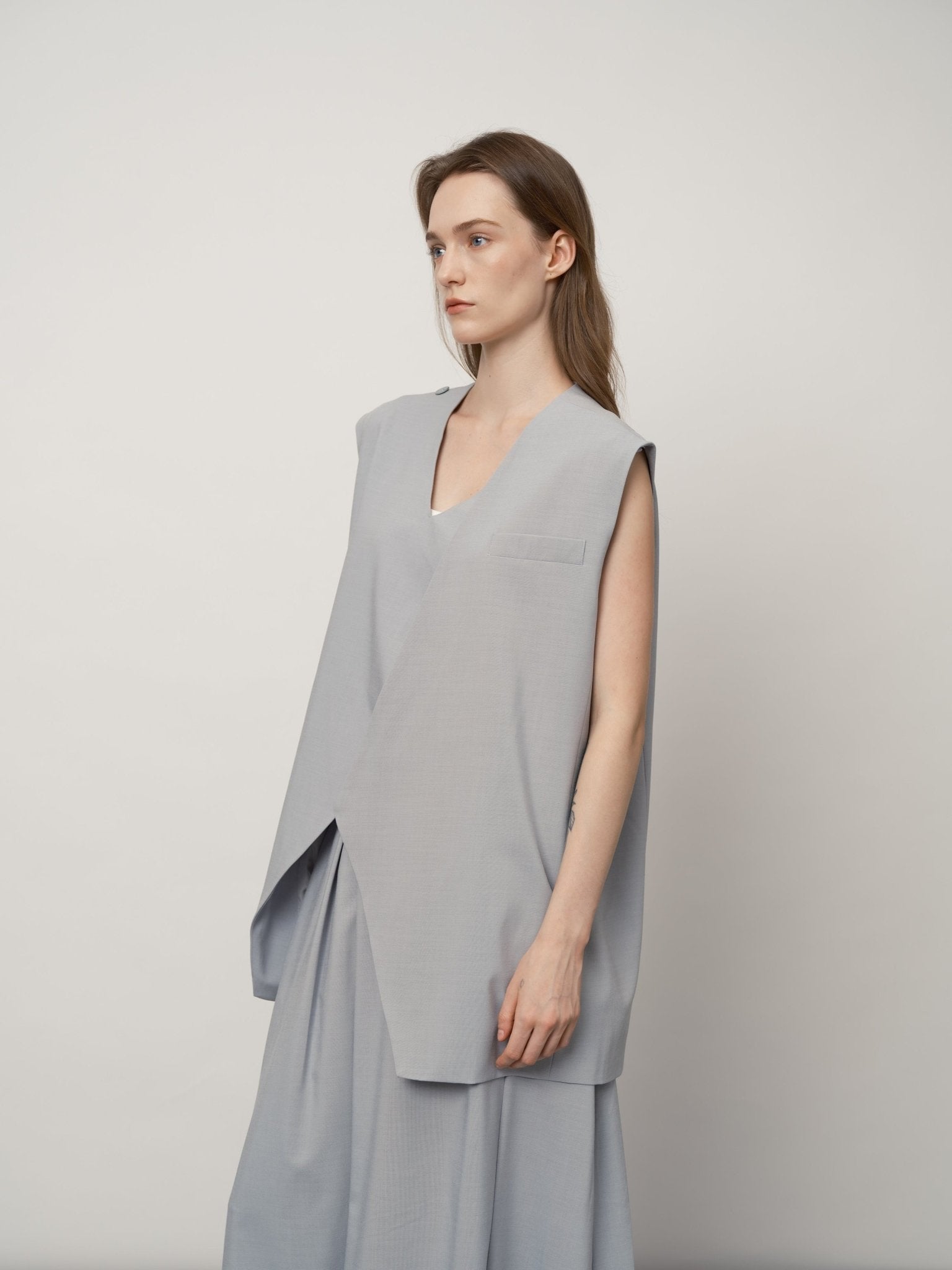 Women's Oversized Waistcoat - UNIQUE ATTRACTION