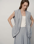 Women's Oversized Waistcoat - UNIQUE ATTRACTION