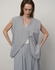 Women's Oversized Waistcoat - UNIQUE ATTRACTION