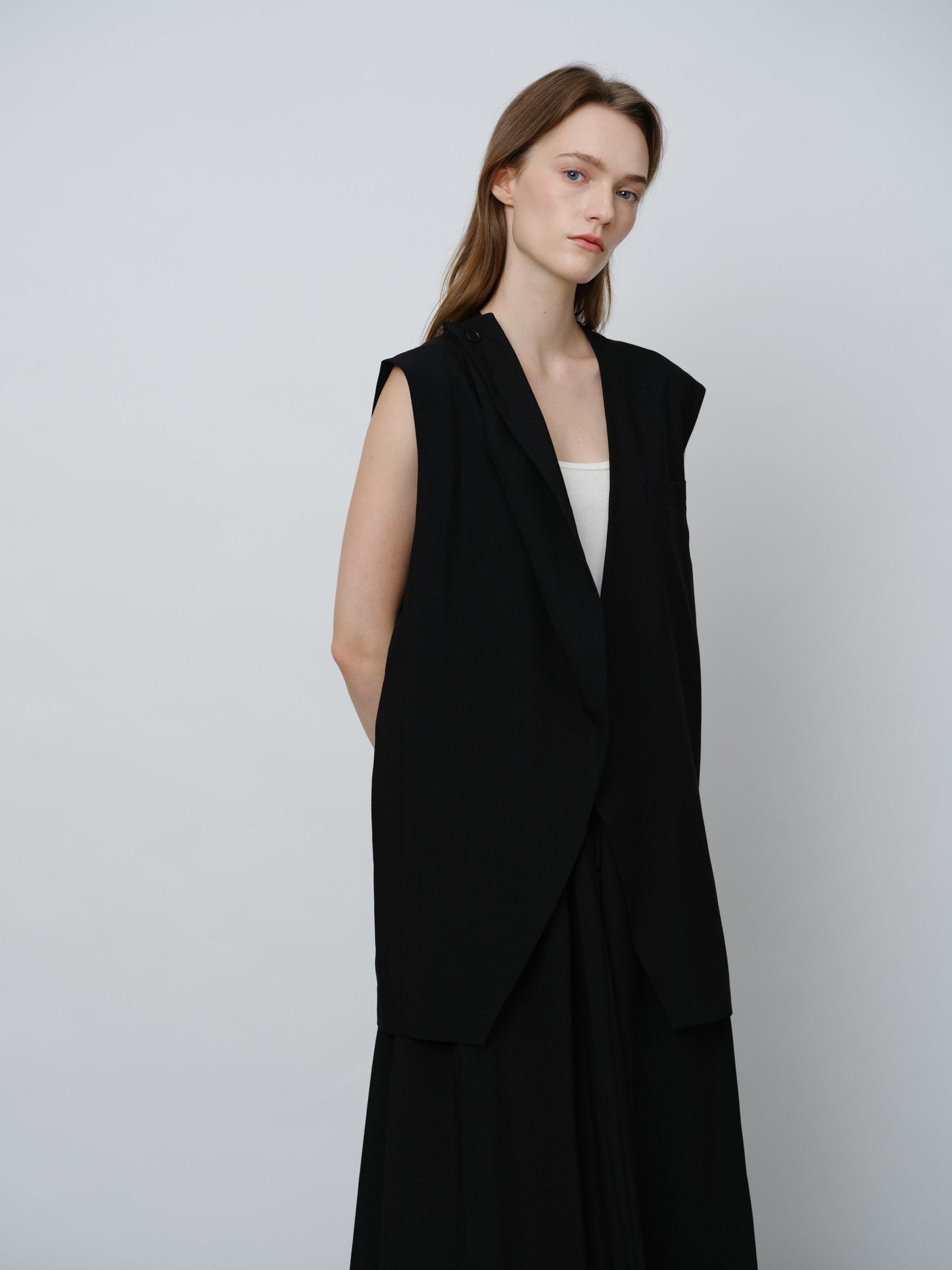 Women&#39;s Oversized Waistcoat - UNIQUE ATTRACTION