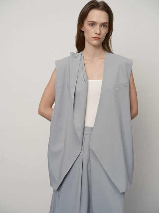 Women's Oversized Waistcoat - UNIQUE ATTRACTION