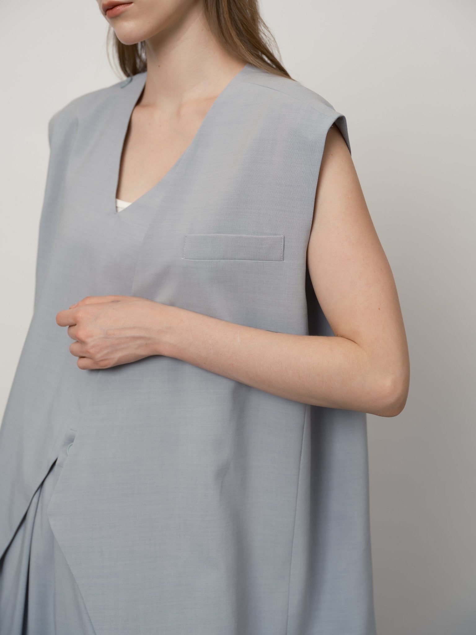 Women&#39;s Oversized Waistcoat - UNIQUE ATTRACTION